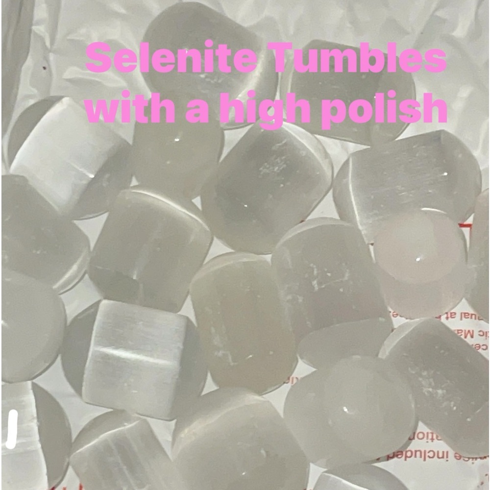 Crystal Selenite Beautiful High quality Tumbles